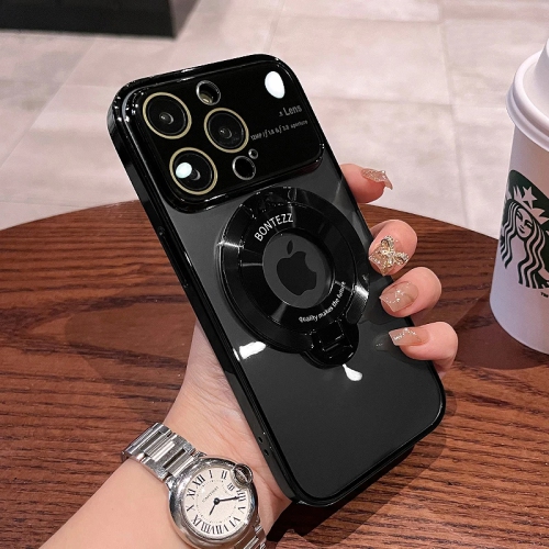 SuperShield Phone Case for iPhone 15 Plus Coridbrief Large Window Phone Case Leak Label Magnetic Bracket, Bontezz for iPhone 15 Plus MagSafe Satad