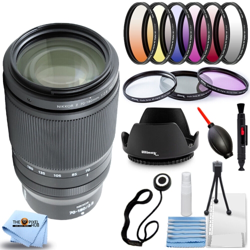 NIKON  Nikkor Z 70-180MM F/2.8 Lens ( Z) 20120 - 15PC Accessory Bundle