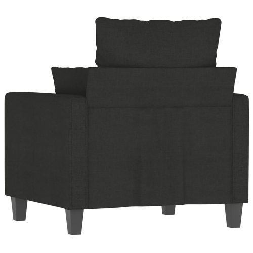 vidaXL Sofa Chair Black 60 cm Fabric
