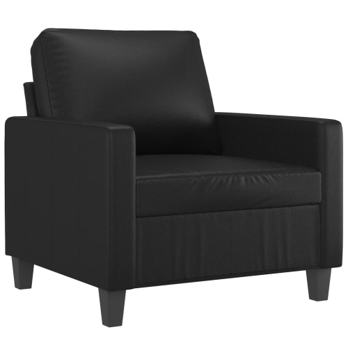 Black best sale sofa chair