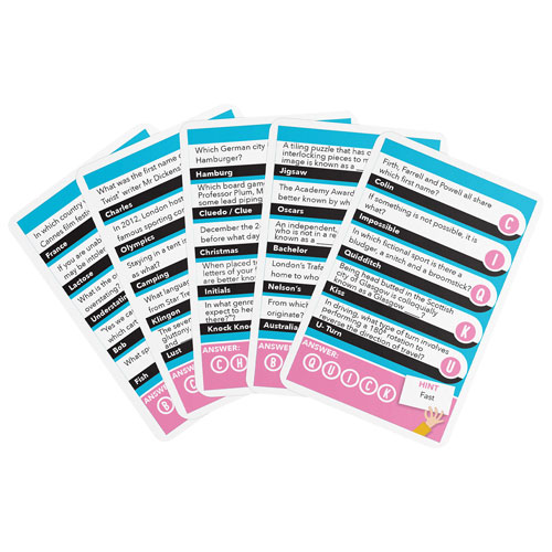 Ansagrams Card Game - English