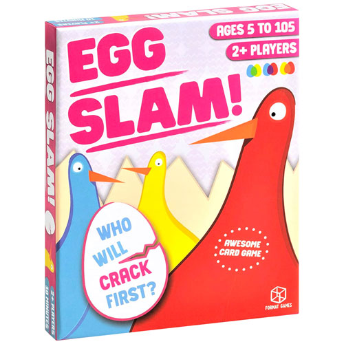 Egg Slam! Jeu de cartes - Anglais