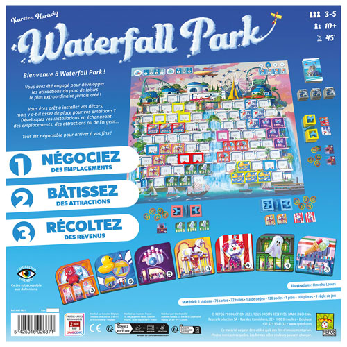 Jeu de société Waterfall Park - Français