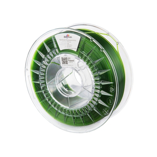 Transparent Green - 1.75mm Spectrum Premium PCTG Filament - 1 kg