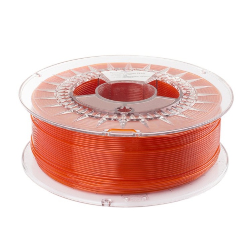 Transparent Orange - 1.75mm Spectrum PETG Filament - 1 kg