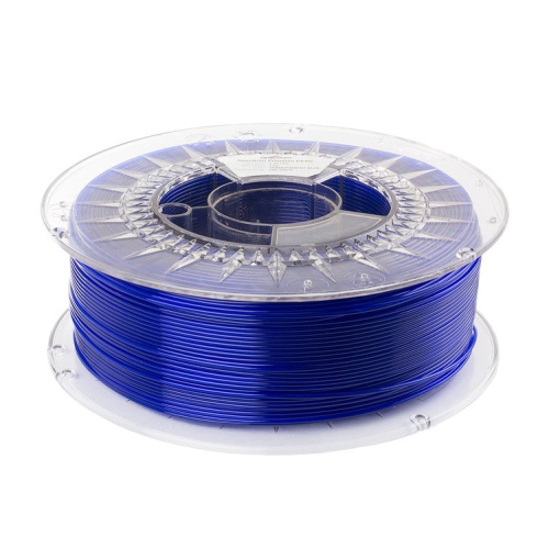 Transparent Blue - 1.75mm Spectrum PETG Filament - 1 kg