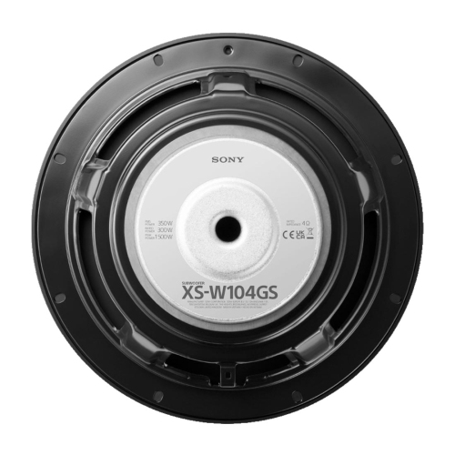 Sony XS-W104GS XS Series 10″ 4-ohm Component Subwoofer | Best Buy 