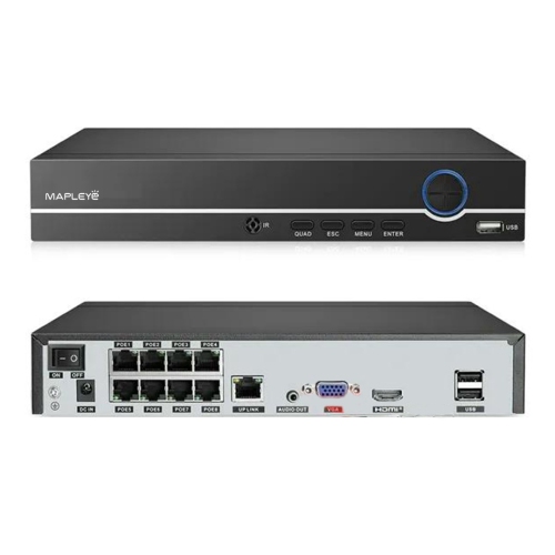 Mapleye 5MP Color Night Vision 4 Security CCTV IP camera Kit