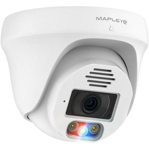 Mapleye 4K 8MP Color Night Vision 4 Security CCTV IP camera Kit