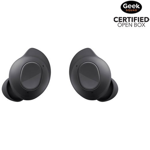 Boîte ouverte - Écouteurs boutons 100 % sans fil à suppression du bruit Galaxy Buds FE de Samsung - Graphite