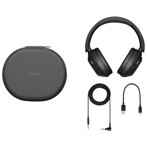 Sony WH-XB910N Over-Ear Noise Cancelling Bluetooth Headphones - Black - Open Box