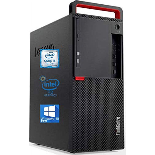 Lenovo ThinkCentre M910T Tower Desktop, Intel Core i7-6700 3.4GHz, 16GB RAM, 256GB SSD, Windows 10 Pro by LENOVO - Refurbished condition - Image 2
