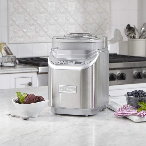 Cuisinart ICE-70C Gelato, Ice Cream and Sorbet Maker, Silver
