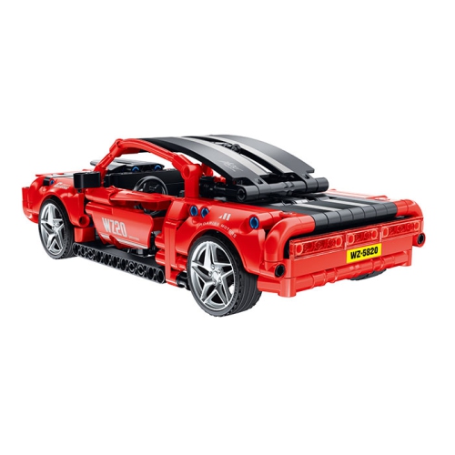 Tradeopia 457 Pieces Block Kit Super Car - Pull Back