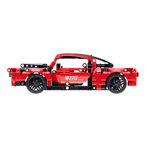 Tradeopia 457 Pieces Block Kit Super Car - Pull Back