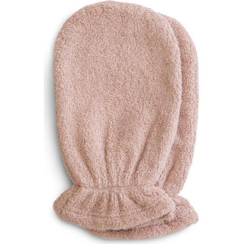 MUSHIE  2-Pack Organic Cotton Bath Mitts - Blush