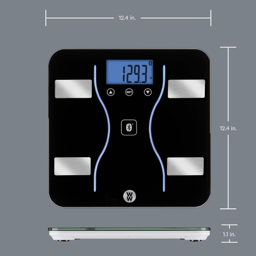 Weight Watcher - Digital Personal Scale with Body Analysis, Bluetooth, Maximum Capacity of 180kg