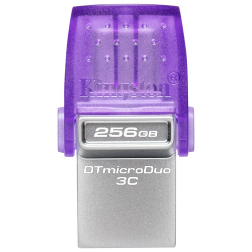 Kingston DataTraveler microDuo 3C 1 256GB USB 3.2 Flash Drive