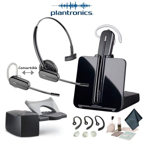 Plantronics CS540 Convertible Wireless Headset Bundle with SAVI HL10  Handset Lifter