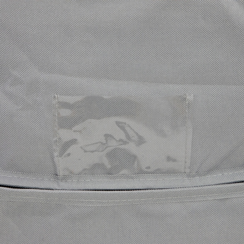 30" Gray Multi-Seasonal Double Wreath Storage Bag