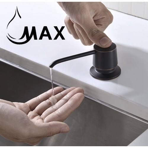 MAX Faucets distributeur de savon et de lotion fini bronze huilé