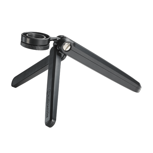 Audio-Technica USB/XLR Cardioid Condenser Microphone with Monitor Headphones, Boom Arm, & Tripod