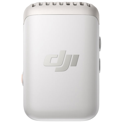 DJI Mic 2 Wireless Microphone Transmitter (1 TX) - Platinum White