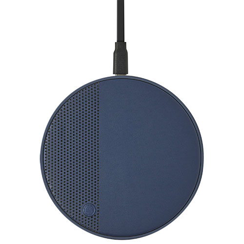 Lexon Oslo Energy+ 10W Wireless Charging Station for Qi-Enabled Devices (LL141DB) - Navy Blue