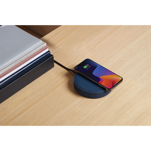 Lexon Oslo Energy+ 10W Wireless Charging Station for Qi-Enabled Devices (LL141DB) - Navy Blue