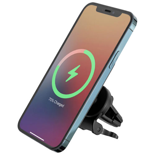 LOGiiX 7.5W Wireless Charging Vent Mount with MagSafe (LGX-13217) - Black