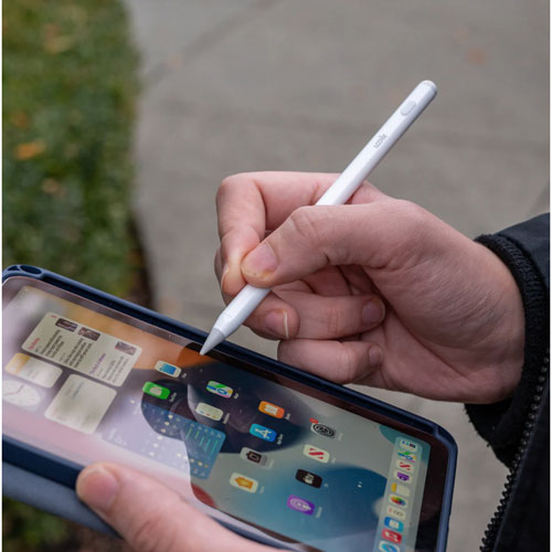 LOGiiX Precision Pencil for iPad - White
