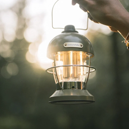 Naturehike MUSHROOM RECHARGEABLE MOOD LANTERN | Atmosphere Lighting Tent Hanging Charging Waterproof Lamp 70h High Endurance Travel Camping Picnic