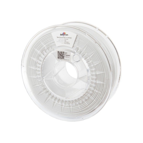 Pure White - 1.75mm Spectrum PET-G HT100 Filament - 1 kg
