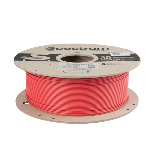 Strawberry Red - 1.75mm Spectrum GreenyHT PLA Filament - 1 kg