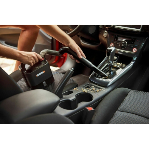 Worx WX030L 20V Power Share Cube Vac Cordless Compact Vacuum with Flex Hose and 2 Suction Speeds