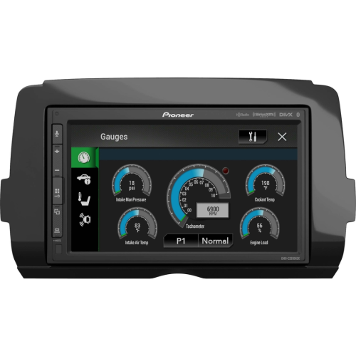 IDatalink – Kit de tableau de bord HD2 2-DIN et commandes pour guidon pour Harley 2014-22