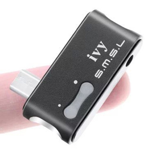 SMSL IVY DAC MINI Portable Audio Digital to Analog Converter, AMP Headphones Amplifier USB Input Support OTG only for Android Cellphones Black