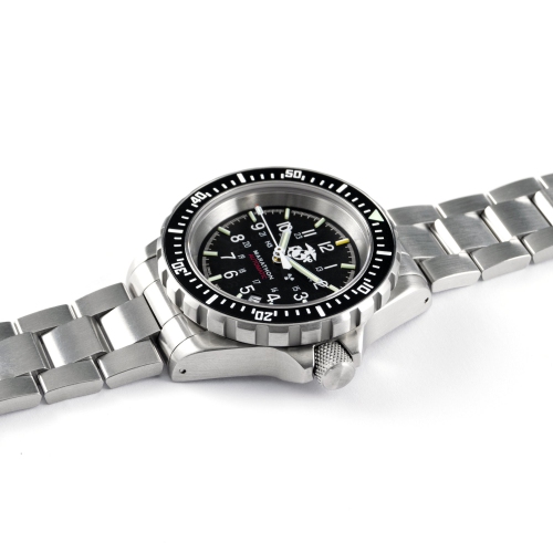 MARATHON- Official USMC Large Diver's Automatic with SS Bracelet with Marathon Clasp 41mm