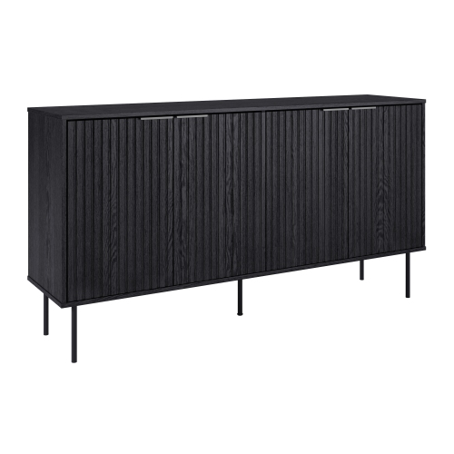 Amber & Emily Leander Black Sideboard Buffet