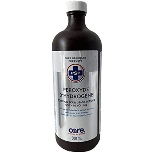 PSP Hydrogen Peroxide 3% USP Sterilization Solution H2O2 Skin Disinfectant