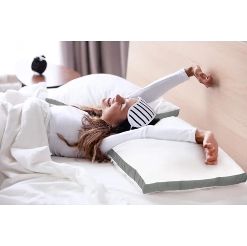 Cooling Queen Size Bed Pillows, Set of 2 - Hotel Quality Gusseted Pillows for Back, Stomach, or Side Sleepers