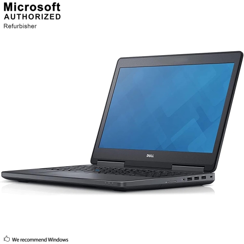 Dell Precision 7510 15" FHD Laptop - Intel Core i7-6820HQ - 8GB DDR4 - 256GB SSD - NVIDIA M1000M - Windows 11 - Grey/Black - 2 Years Warranty by DELL - Refurbished condition - Image 2