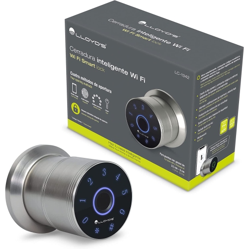 Lloyd's WiFi knob-Lock, with Finger Print Reader