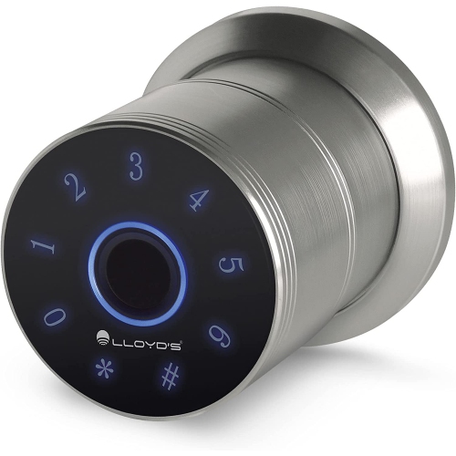 Lloyd's WiFi knob-Lock, with Finger Print Reader
