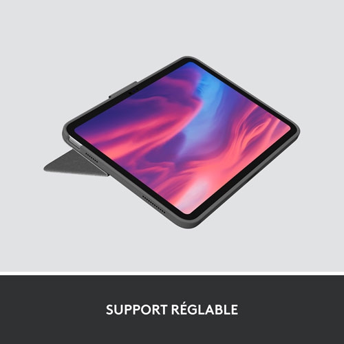 Logitech Combo Touch Keyboard Case for iPad - Oxford Grey