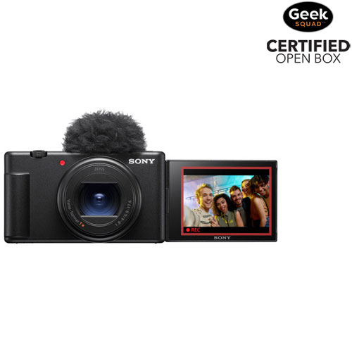 Open Box - Sony ZV-1 II Content Creator Vlogger Camera with 18-50mm Lens - Black