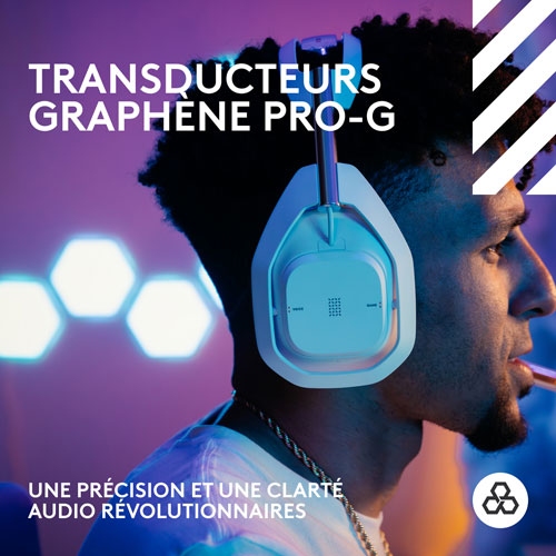Casque de jeu sans fil Astro A50 X de Logitech G pour Xbox/PS5/PC - Blanc - Exclusivité Best Buy