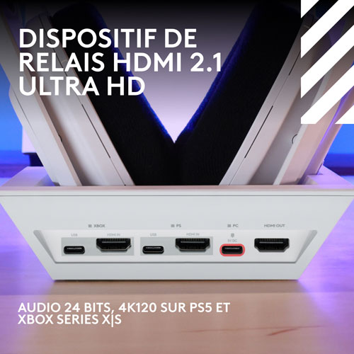 Casque de jeu sans fil Astro A50 X de Logitech G pour Xbox/PS5/PC - Blanc - Exclusivité Best Buy