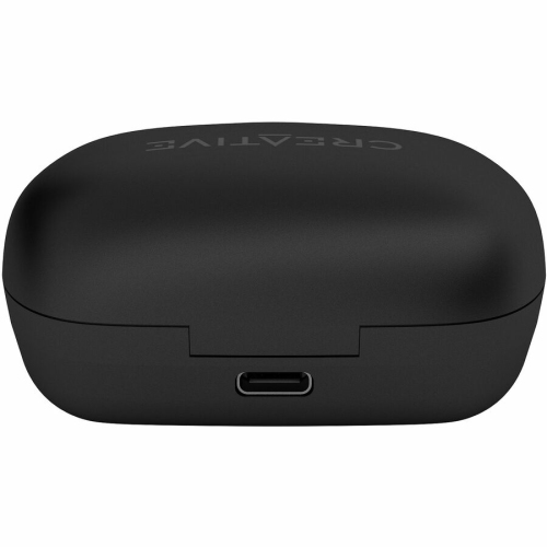 Creative Labs In-ear Active Noise Cancelling Truly Wireless Bluetooth 5.2 Headsets with Mic - Black