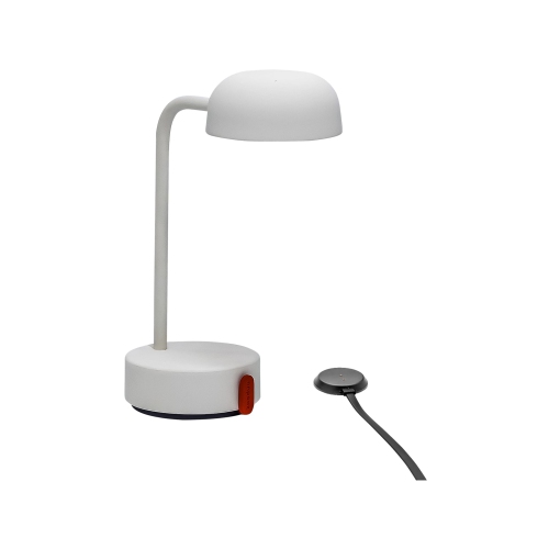 kooduu Fokus Portable LED Table Lamp, Cloudy White